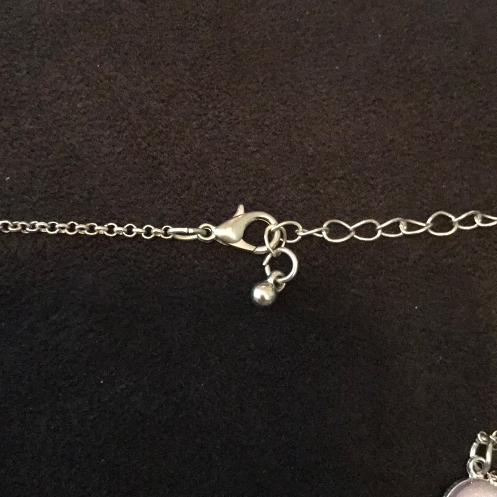 Purple, Glitter Statement Necklace - image 3